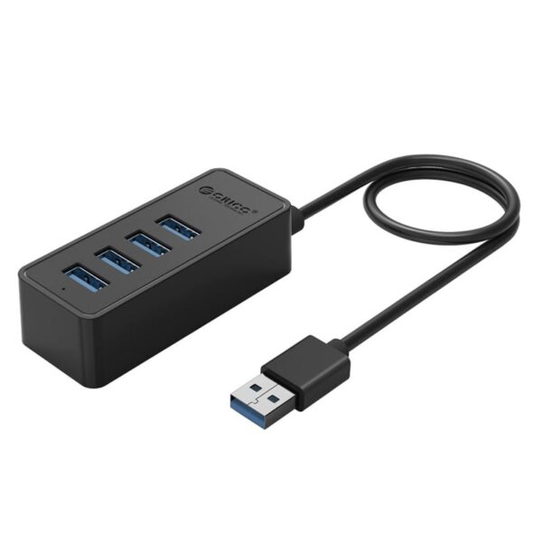Port USB Type-C to RJ45 5Gbps 30cm Adapter - Black - Syntech