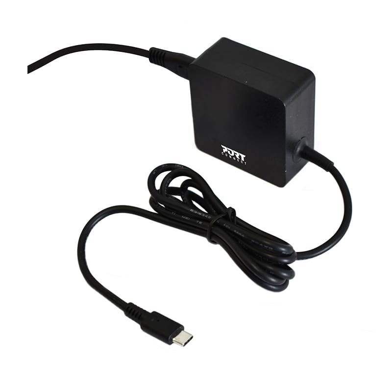 45W Adapter with Power Cord (USB-C Connection)